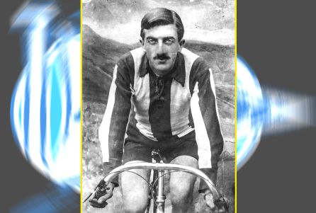 Javier Elorza, cuando era ciclista Javier Elorza, cuando era ciclista