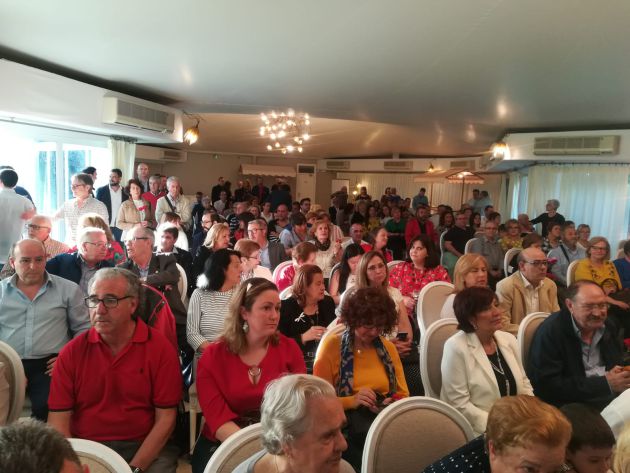 Público en la presentación de la candidatura socialista. Público en la presentación de la candidatura socialista.