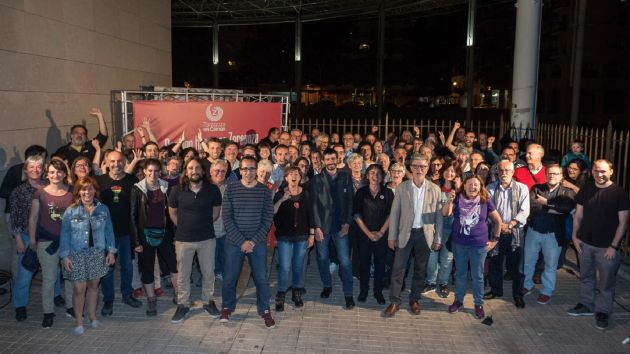 Inicio de campaña de Zaragoza en Común Inicio de campaña de Zaragoza en Común