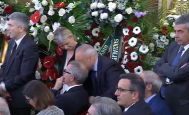 Diego Conesa en la capilla ardiente de Alfredo Pérez Rubalcaba Diego Conesa en la capilla ardiente de Alfredo Pérez Rubalcaba