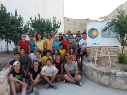 Los participantes en el curso realizaron practicas en el Campo Internacional de Trabajo del Huerto de la Cora Los participantes en el curso realizaron practicas en el Campo Internacional de Trabajo del Huerto de la Cora