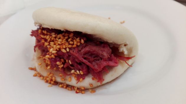 Pan bao de pato en la Veracruz Pan bao de pato en la Veracruz