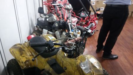 Motos robadas en una de las operaciones Motos robadas en una de las operaciones