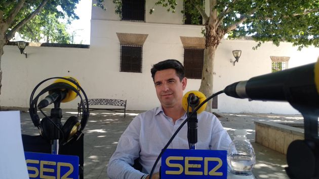 Pedro García , durante la entrevista en Hoy por Hoy Córdoba Pedro García , durante la entrevista en Hoy por Hoy Córdoba