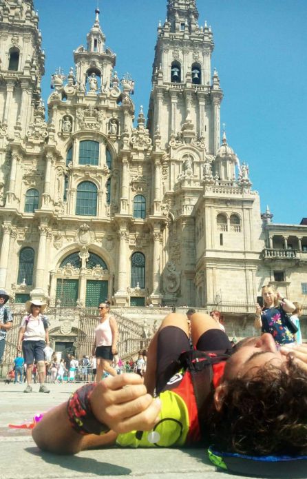 Tras llegar a Santiago de Compostela Tras llegar a Santiago de Compostela