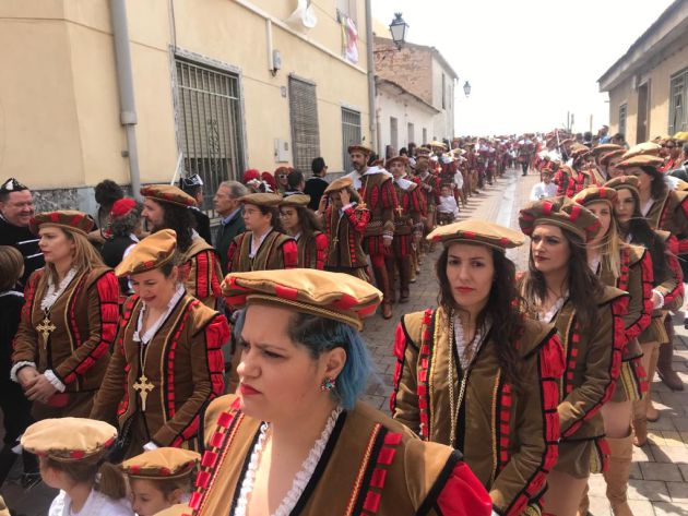 Bajada del santo en Petrer Bajada del santo en Petrer