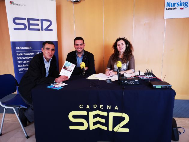 Rafael Gómez y David Gutiérrez, junto a María Gutiérrez. Rafael Gómez y David Gutiérrez, junto a María Gutiérrez.