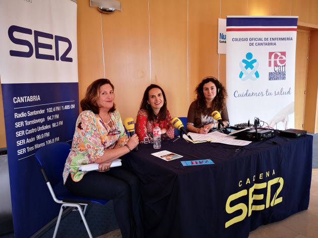 Lidia Jerez y Eva Izaguirre junto a María Gutiérrez. Lidia Jerez y Eva Izaguirre junto a María Gutiérrez.