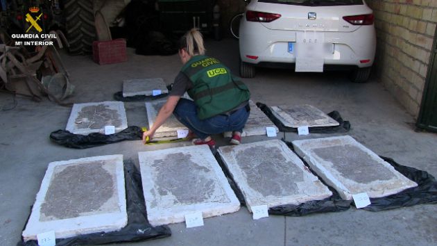 Detenidas 10 personas por expolio, falsificación y venta de bienes arqueológicos Detenidas 10 personas por expolio, falsificación y venta de bienes arqueológicos