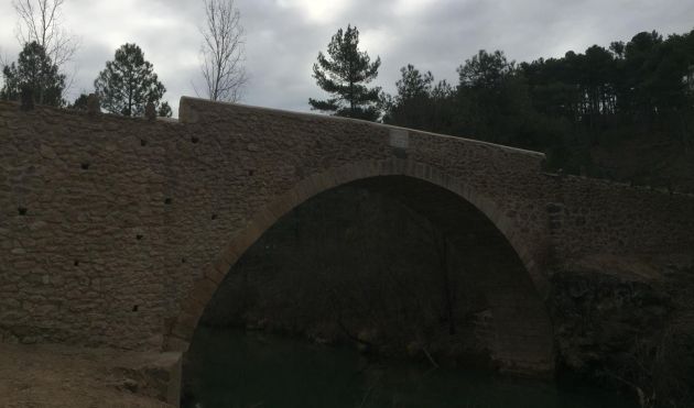 Puente del Chantre, en Cuenca, ya restaurado. Puente del Chantre, en Cuenca, ya restaurado.