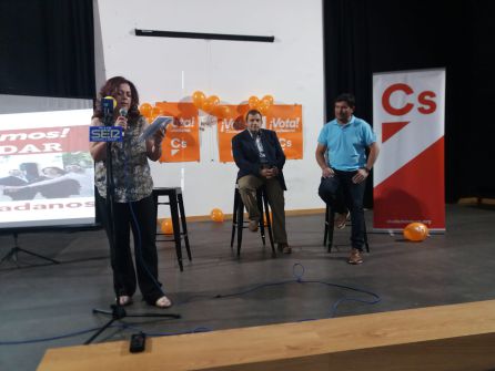 Momento de la intervención de Josefina Cano Momento de la intervención de Josefina Cano