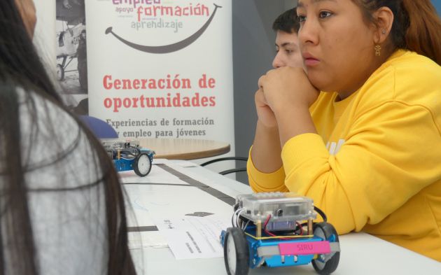 Esta primera formación en robótica que ha realizado Cruz Roja en Cuenca ha dado como resultados varios proyectos. Esta primera formación en robótica que ha realizado Cruz Roja en Cuenca ha dado como resultados varios proyectos.