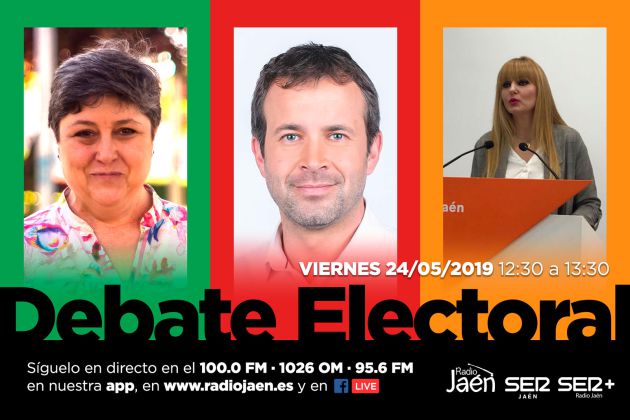 De izquierda a derecha, la candidata de Adelante Andalucía, Lucía Real; Julio Millán (PSOE) y María Cantos (Ciudadanos). De izquierda a derecha, la candidata de Adelante Andalucía, Lucía Real; Julio Millán (PSOE) y María Cantos (Ciudadanos).