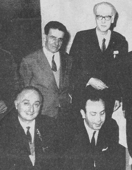 Jesús Moya (alcalde), Federico Muelas, Florencio Cañas y Gustavo Torner. Jesús Moya (alcalde), Federico Muelas, Florencio Cañas y Gustavo Torner.
