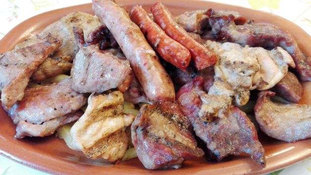 Parrillada ibérica Parrillada ibérica