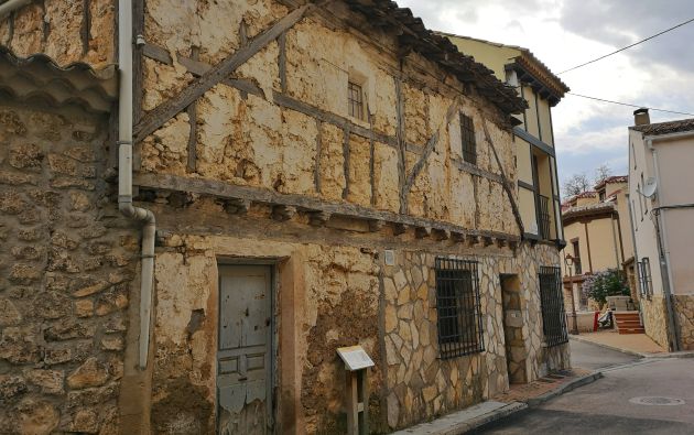 Casa típica serrana en Palomera (Cuenca). Casa típica serrana en Palomera (Cuenca).