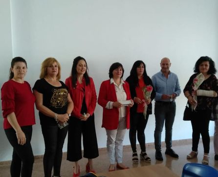 Alcalde y concejalas con la nueva Junta Directiva Alcalde y concejalas con la nueva Junta Directiva