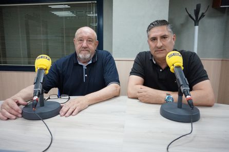 Joaquín Maestre (I) con Vicente Cabanes Joaquín Maestre (I) con Vicente Cabanes