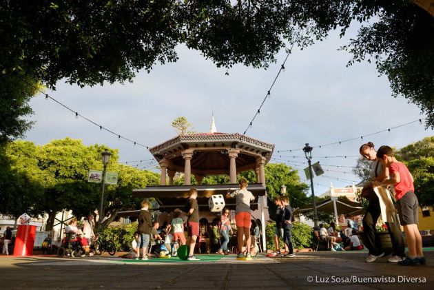 La plaza central de Buenavista del Norte se llena de actividades durante Buenavista Diversa La plaza central de Buenavista del Norte se llena de actividades durante Buenavista Diversa