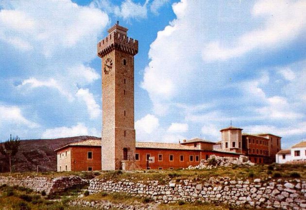 Torre de Mangana hacia 1970. Torre de Mangana hacia 1970.