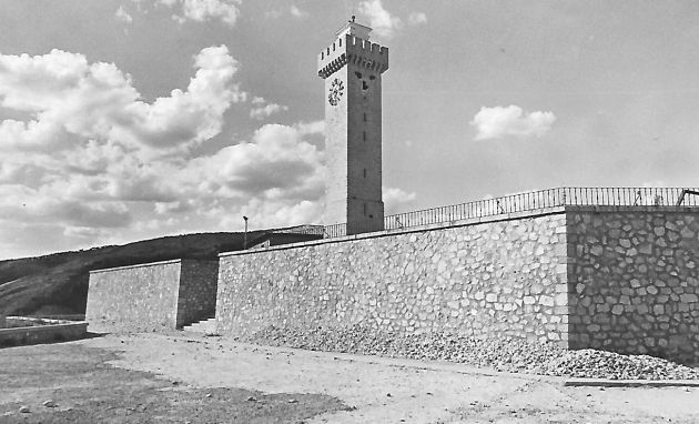 La plaza de Mangana tras las obras de 1977. La plaza de Mangana tras las obras de 1977.