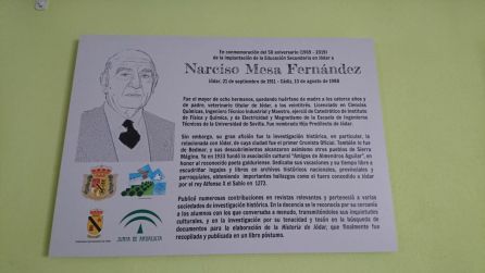 Panel en memoria de Narciso Mesa Panel en memoria de Narciso Mesa
