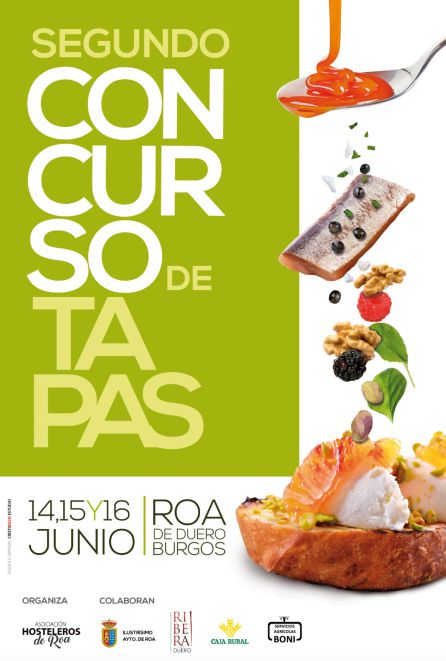 Este es el cartel del II Concurso de tapas de Roa. Este es el cartel del II Concurso de tapas de Roa.