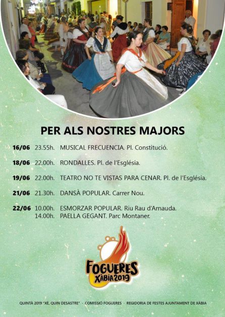 Actos dirigidos al público adulto. Actos dirigidos al público adulto.