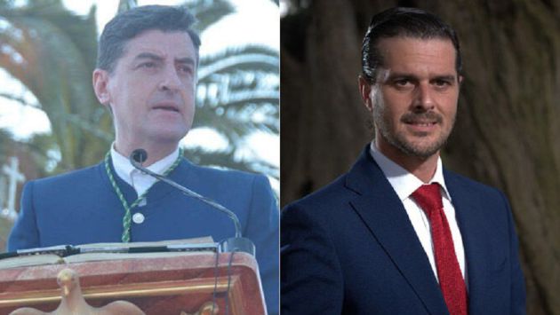Santiago Padilla, a la izquierda, y Martín Contreras optan a presidir la Hermandad Matriz del Rocío de Almonte Santiago Padilla, a la izquierda, y Martín Contreras optan a presidir la Hermandad Matriz del Rocío de Almonte