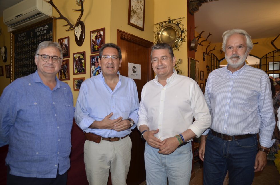 Antonio Yélamo, Antonio Pulido, Antonio Sanz y Agustín Muñoz Antonio Yélamo, Antonio Pulido, Antonio Sanz y Agustín Muñoz