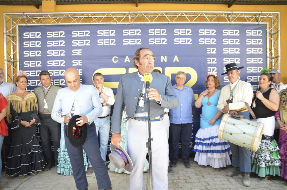 Raúl Rodríguez Galisteo, hermano mayor de la Hermandad de Jerez durante su discurso de agradecimiento Raúl Rodríguez Galisteo, hermano mayor de la Hermandad de Jerez durante su discurso de agradecimiento