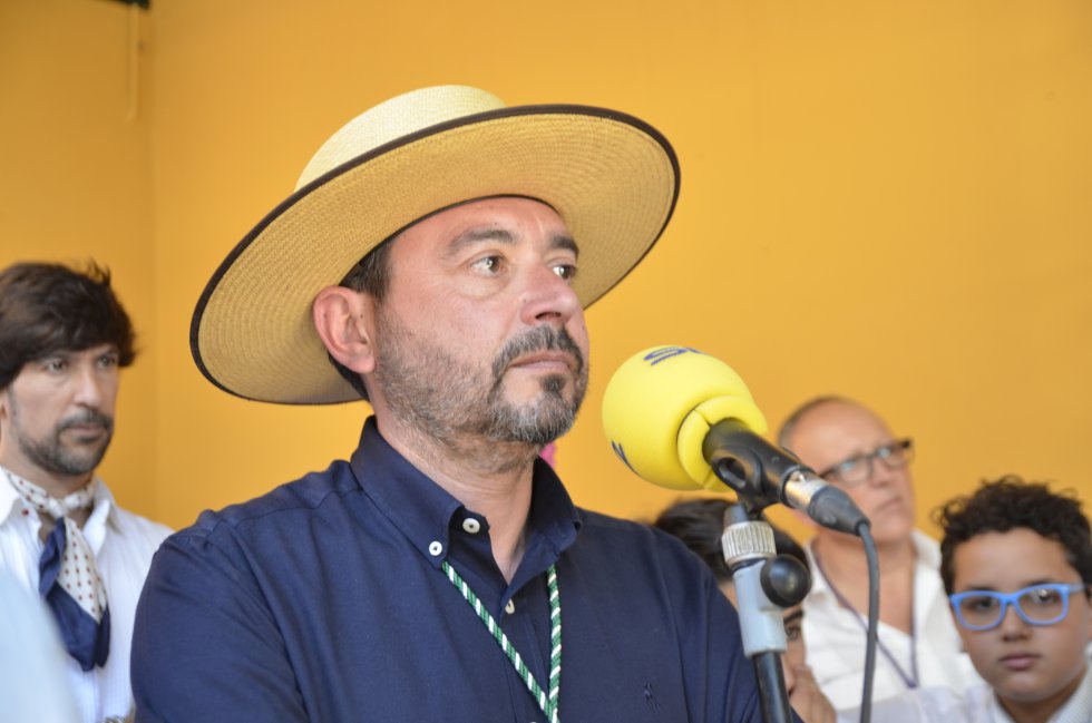 Tete Ramos, co-presentador del acto Tete Ramos, co-presentador del acto