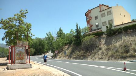 Entrada a Quesada y a la variante Entrada a Quesada y a la variante
