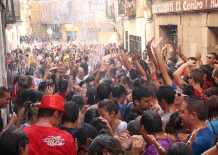 Celebración del 'Chúndara' en la calles de Peñafiel Celebración del 'Chúndara' en la calles de Peñafiel