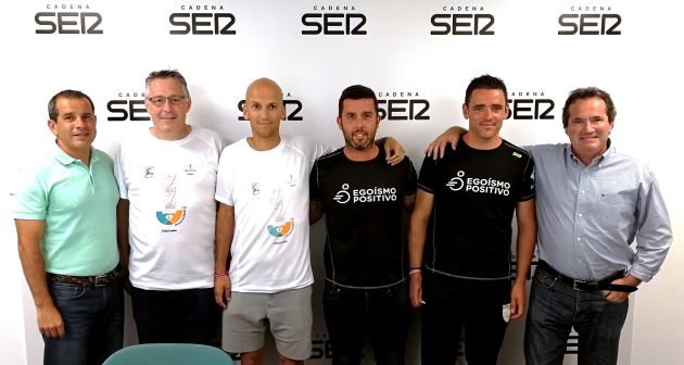 Con las camisetas blancas: Francisco Belmonte y Rafael J Martín. Y con las camisetas negras: Abel Torres y Jona Díaz Con las camisetas blancas: Francisco Belmonte y Rafael J Martín. Y con las camisetas negras: Abel Torres y Jona Díaz