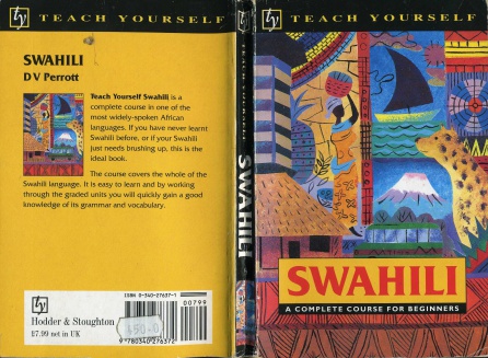 Manual para aprender Swahili en inglés recuperado por el profesor Régil Manual para aprender Swahili en inglés recuperado por el profesor Régil