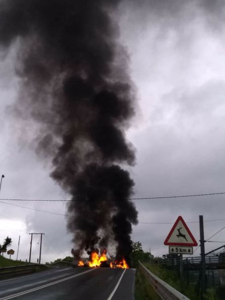 Dos detenidos en Amorebieta por altercados en la huelga del metal Dos detenidos en Amorebieta por altercados en la huelga del metal