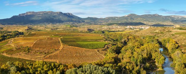 Maravilla de paisaje que se ve desde Briones. Maravilla de paisaje que se ve desde Briones.