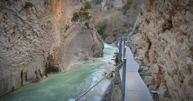 Pasarelas del río Vero Pasarelas del río Vero