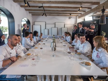 Momento del programa de Masterchef grabado en Dénia. Momento del programa de Masterchef grabado en Dénia.