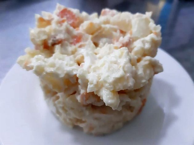 Tapa de ensaladilla rusa Tapa de ensaladilla rusa
