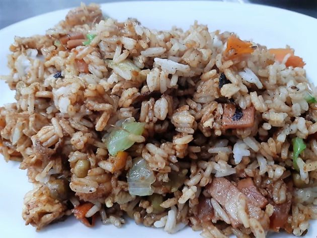 Arroz frito al estilo Shorty Arroz frito al estilo Shorty