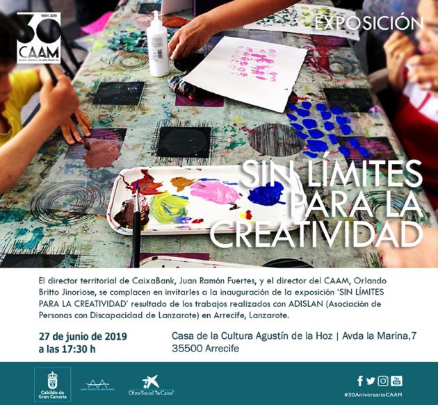 Cartel de la exposición. Cartel de la exposición.