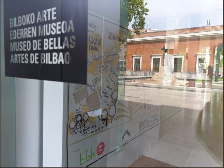El panel 'visual thinking' de la final de los 'Radiocuentos del Alfabeto' ya se exhibe en el Museo El panel 'visual thinking' de la final de los 'Radiocuentos del Alfabeto' ya se exhibe en el Museo