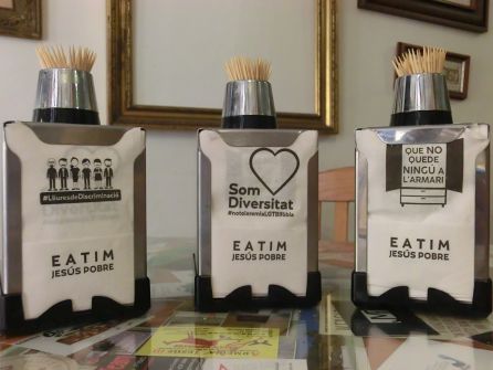 Lemas en las servilletas de los restaurantes. Lemas en las servilletas de los restaurantes.
