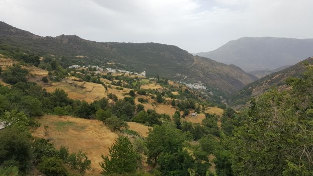 La Alpujarra granadina. La Alpujarra granadina.