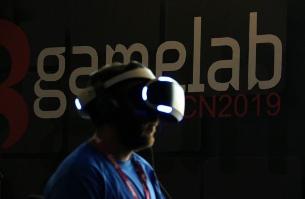 Un asistente al Gamelab 2019 Un asistente al Gamelab 2019