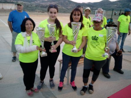 Equipo campeón en la fasce comarcal, Sierra Mágina, en el circuito provincial de petanca, categoria absoluta Equipo campeón en la fasce comarcal, Sierra Mágina, en el circuito provincial de petanca, categoria absoluta