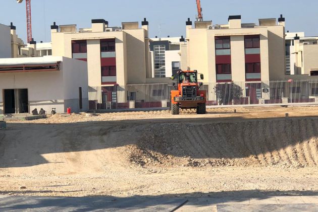 Obras del colegio Valdespartera 3 Obras del colegio Valdespartera 3