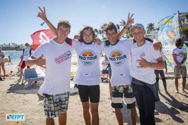 Podium de los menores de 18 años. Podium de los menores de 18 años.